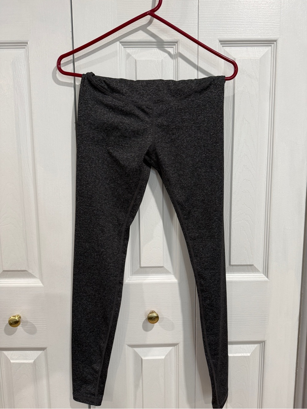 Maternity - Dark Gray Stretch Leggings